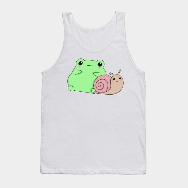 Froggy Friends Tank Top by PrincessFroggy Designs